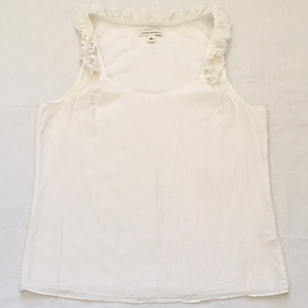 Silk/cotton Banana Republic top